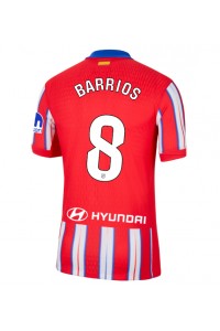 Atletico Madrid Pablo Barrios #8 Voetbaltruitje Thuis tenue 2024-25 Korte Mouw